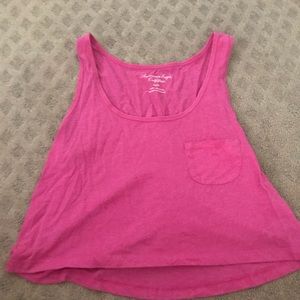 American Eagle flowy crop top